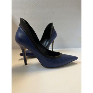 ROCK‎ & REPUBLIC Women's high Faux Leather Pumps Heels Shoes - Size 7 M - Blue
